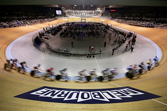 The UCI Track World Cup was held at the arena in 2008.
