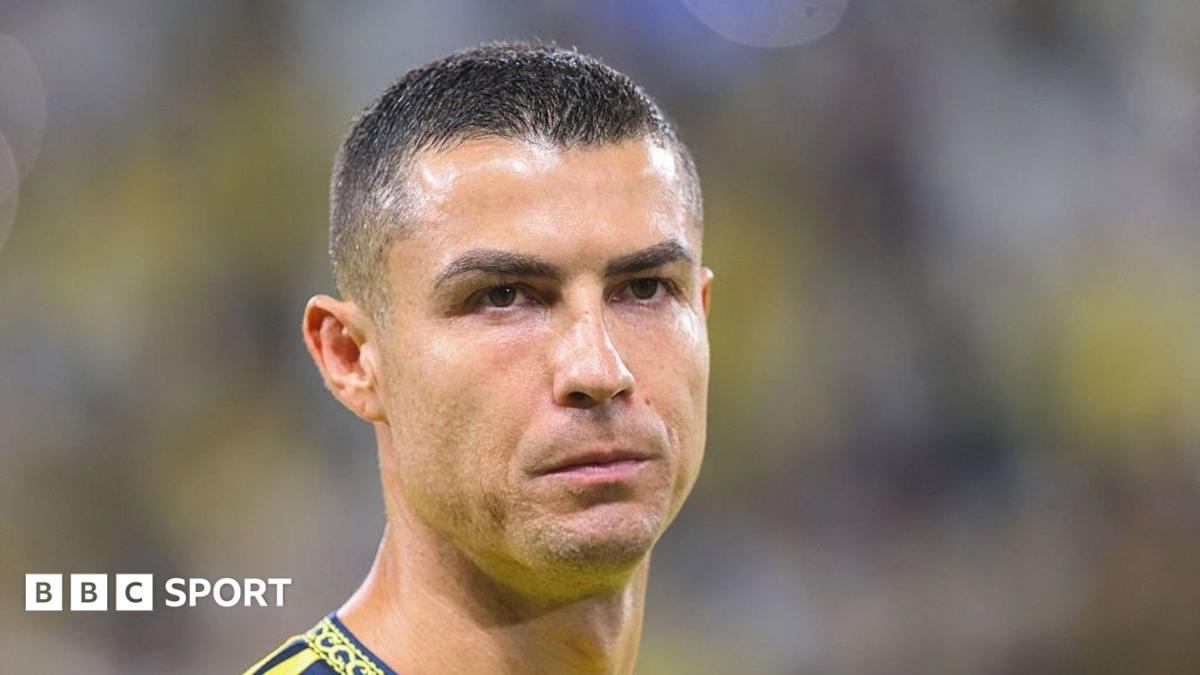 Cristiano Ronaldo in action for Al-Nassr
