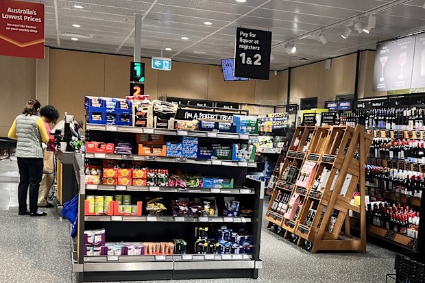 impulse purchases supermarket checkout coles woolworths aldi iga