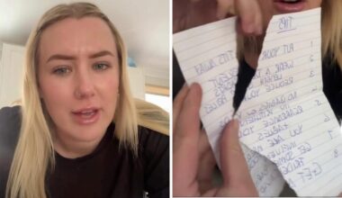 Young WA café owner reveals customer sent letter with bizarre list of tips including, ‘put your t*** away’