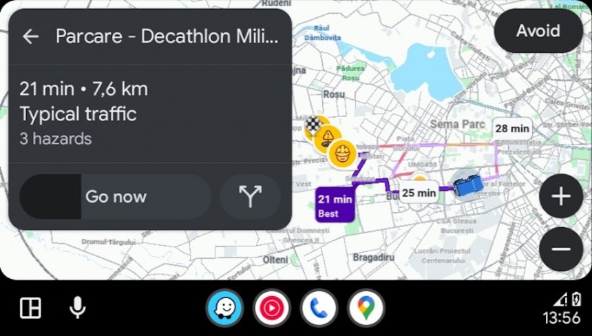 Android Auto screenshot