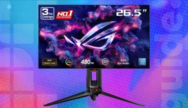 480Hz ASUS ROG OLED gaming monitor sees a decent price cut with limited-time Amazon deal
