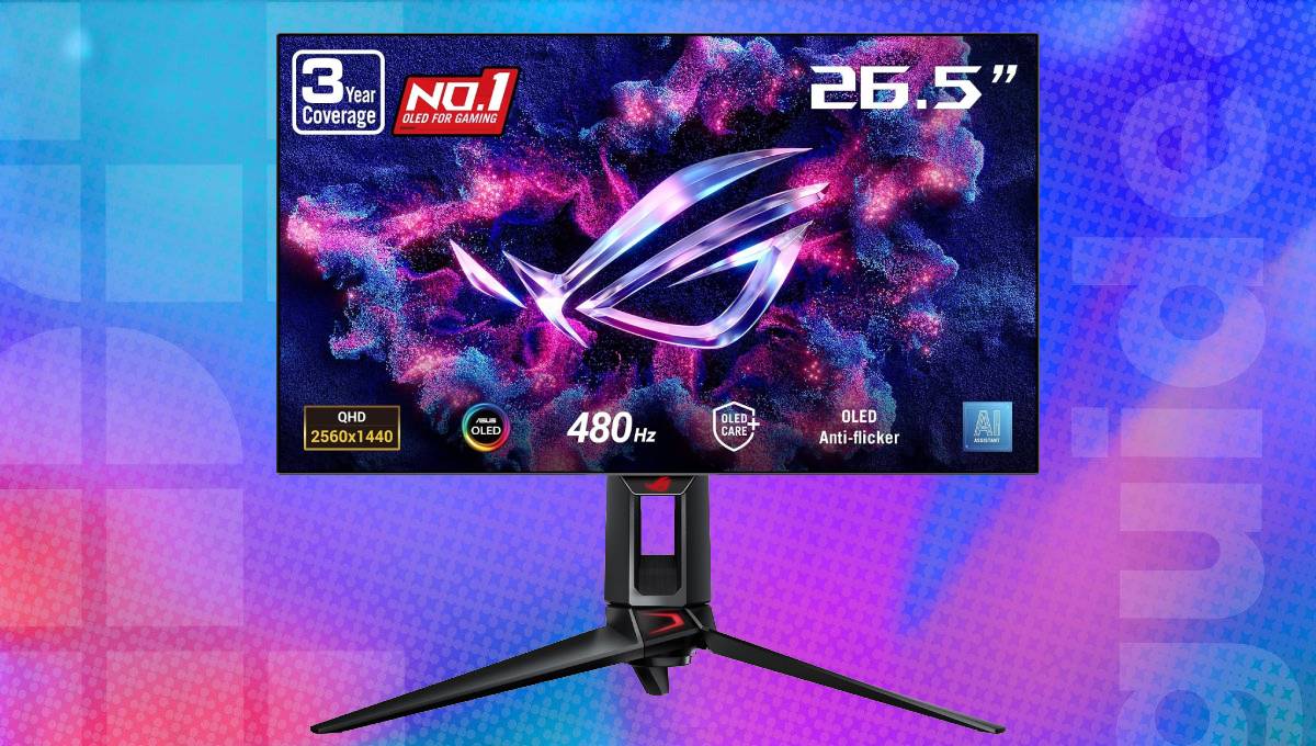 480Hz ASUS ROG OLED gaming monitor sees a decent price cut with limited-time Amazon deal