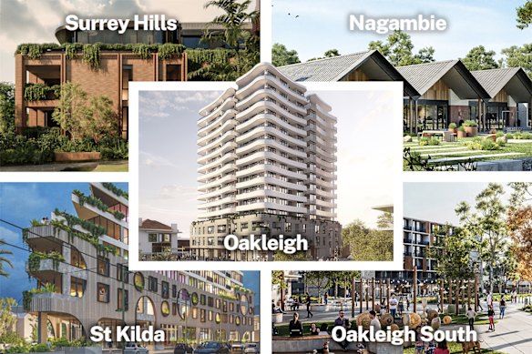 Renders of developments approved by Planning Minister Sonya Kilkenny in the past fortnight.