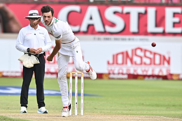 Marco Jansen of South Africa.