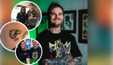 Jackson May: Meet the Rockingham-based tattoo artist behind ink on Olympians, AFL superstars, and rappers