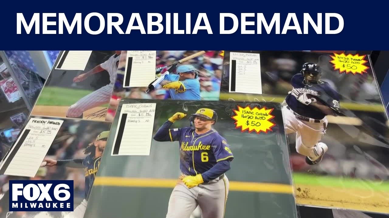 World Series: Brewers memorabilia in high demand at Kenosha shop