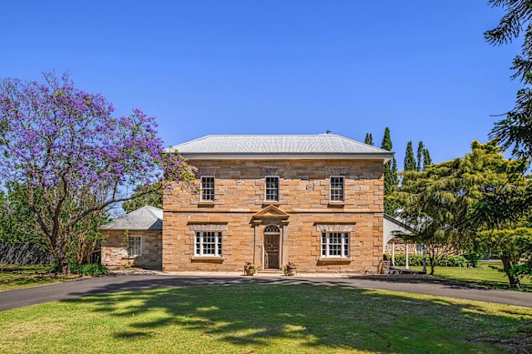 A former politician and his wife, a former luxury real estate agent, meticulously restored this sandstone mansion in western Sydney that’s now for sale.