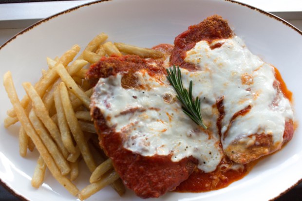 Chicken parmigiana 
