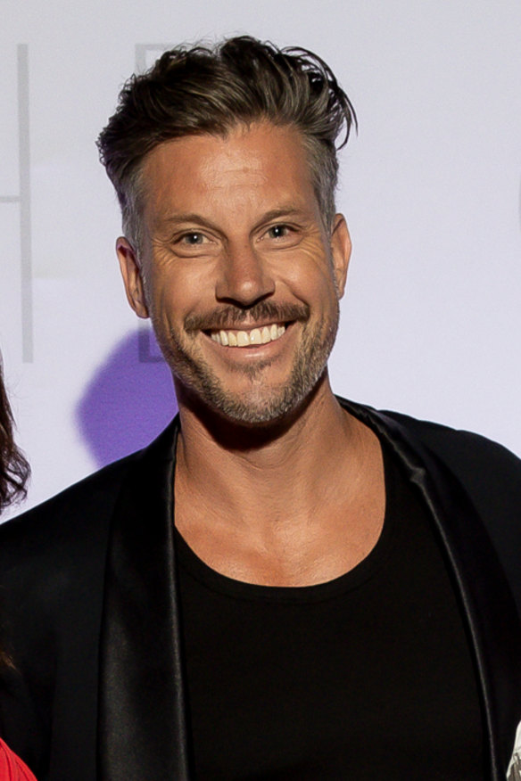 Former Bachelor star Sam Wood in 2025.