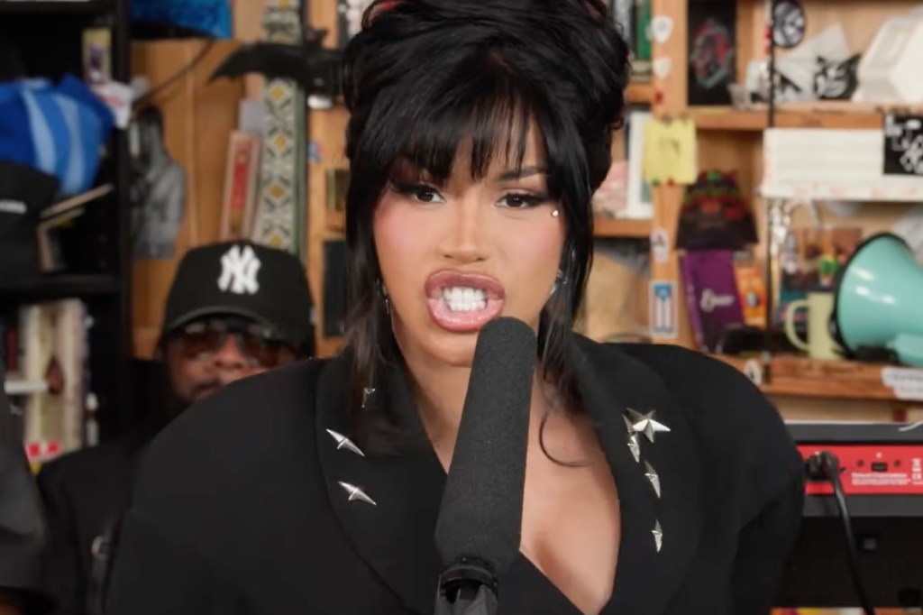 Cardi B Performs Hits Medley for NPR Tiny Desk Concert Debut: Video