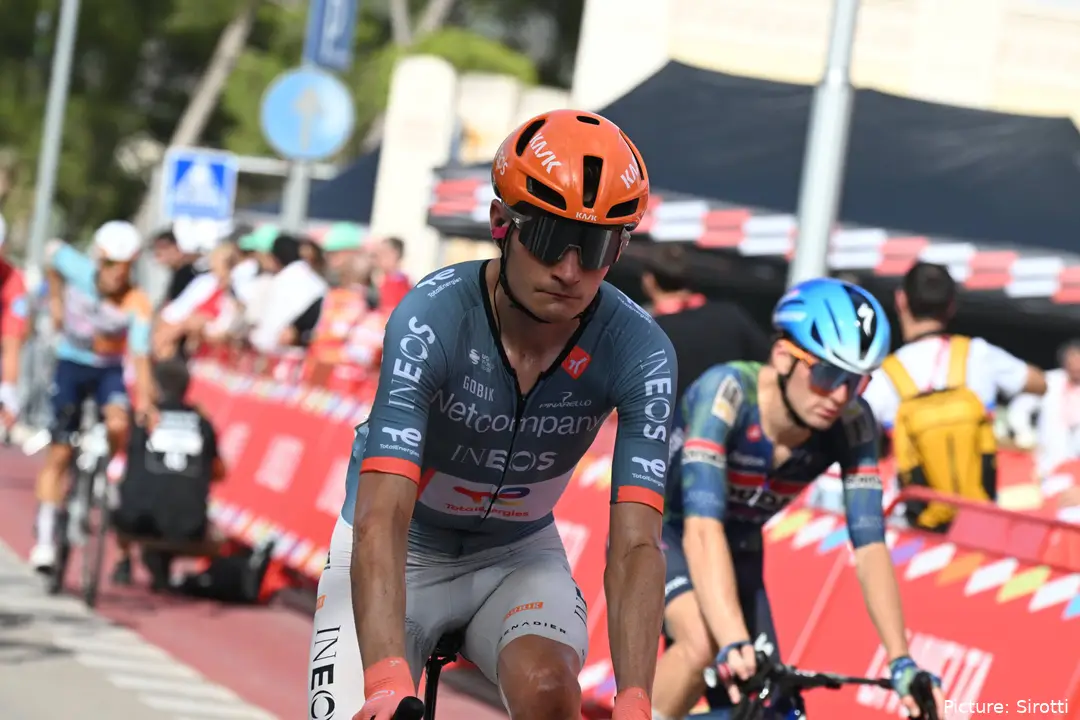 Carlos Rodríguez at the 2026 Vuelta a España