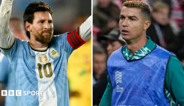 Football latest: Lionel Messi's Argentina farewell and Cristiano Ronaldo rules out retirement