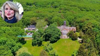 Christie Brinkley turned a 20-acre Hamptons estate into a private 'castle' with a greenhouse, pond and rewilded grounds