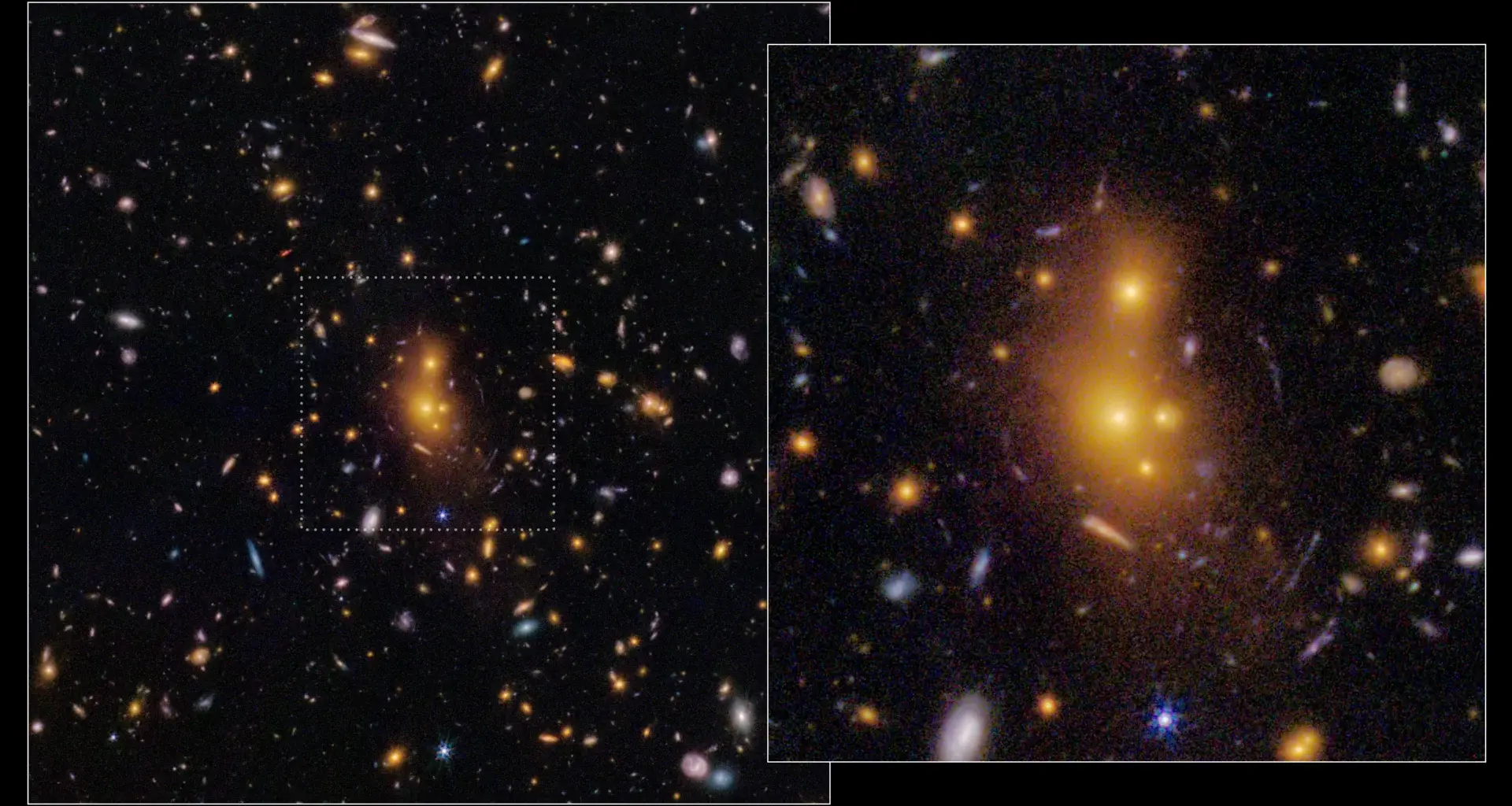 James Webb reveals a massive cosmic structure that challenges our understanding of the Universe