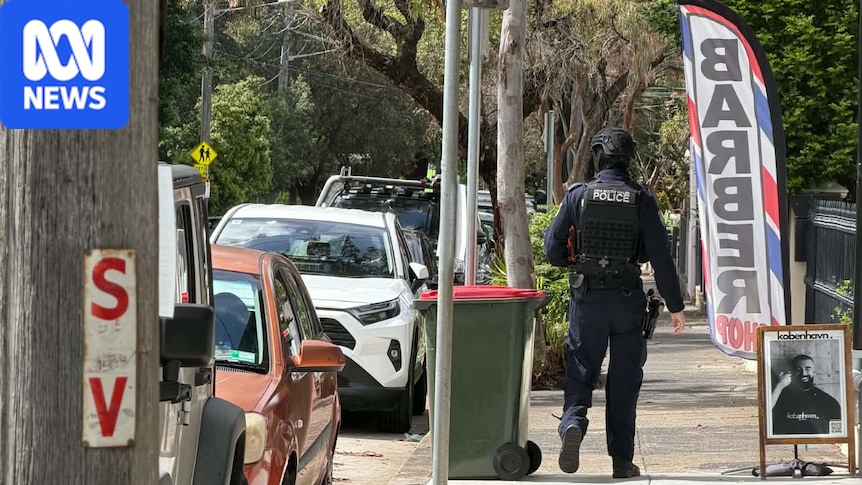NSW Police operation at Dulwich Hill in Sydney's inner west after gunman reports