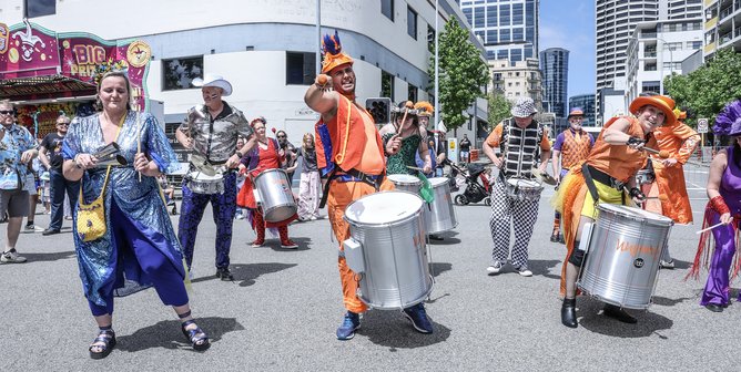 Punters were treated to unlimited free rides, live performances, showbags, food trucks and festival activations. 