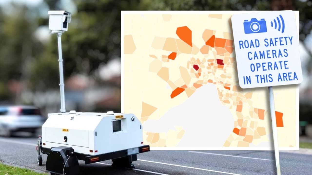 Victoria’s mobile speed cameras: Suburbs most likely to be targeted revealed