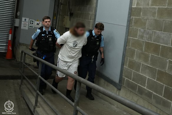 Jesse Lee Hardy was arrested after allegedly kidnapping a woman and sexually assaulting her in a park in Homebush.