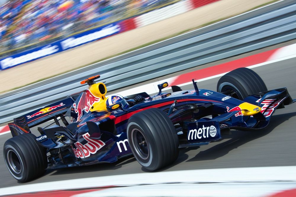 David Coulthard at the Nurburgring in 2007