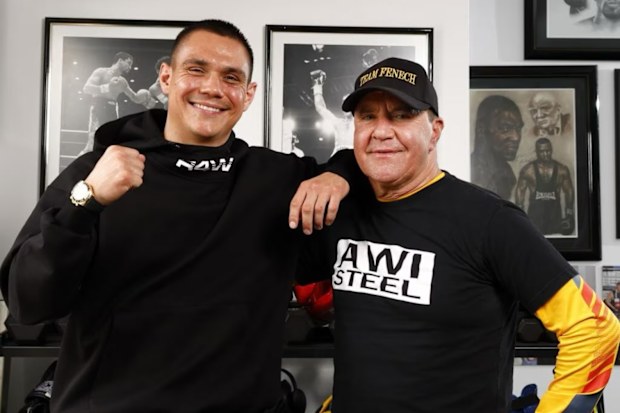 Jeff Fenech has been working with Tim Tszyu.