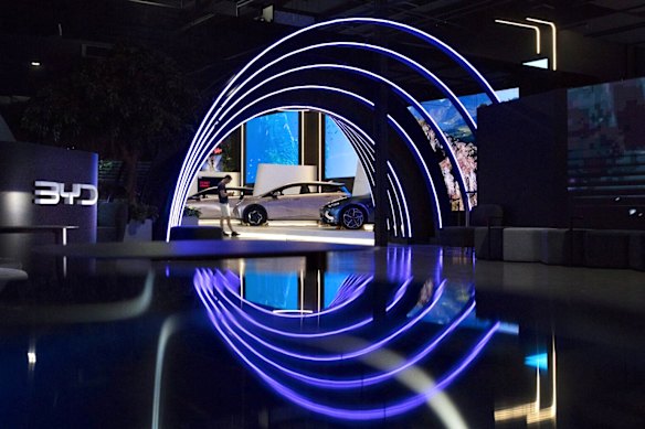 China’s own vehicle market has plateaued, leaving the country with enough capacity to make more than two cars for every one sold there.