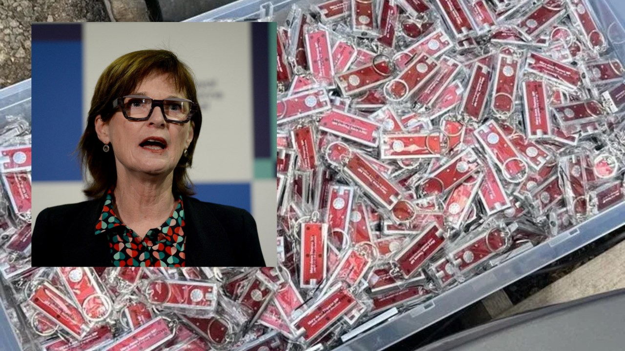 'Clogging up landfills': Victorian Labor Health Minister Mary-Anne Thomas slammed over 18kg promotional e-waste dump