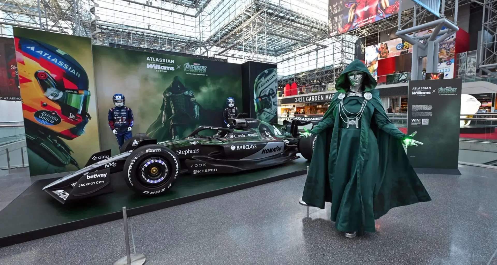 Williams F1 and Marvel collaboration: Doctor Doom livery, New York Comic Con and United States Grand Prix 2026