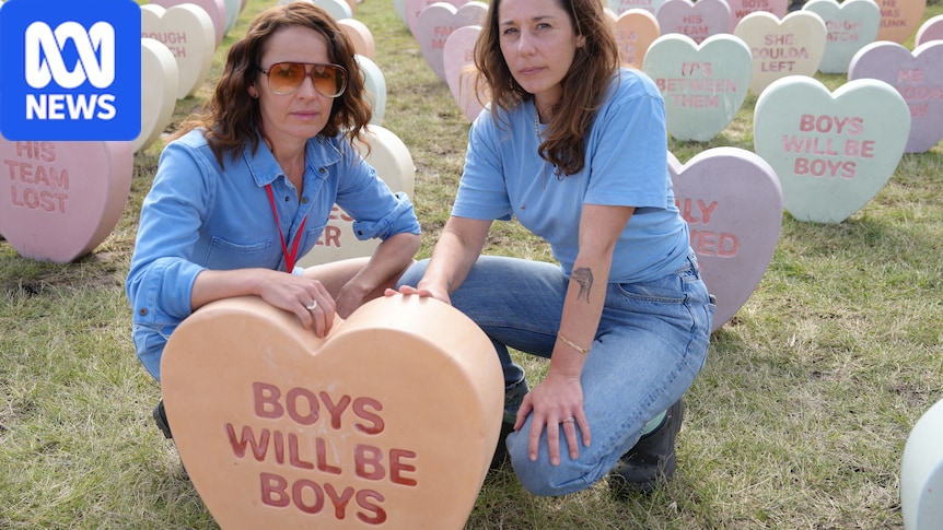 Artwork puts focus on violence against women as Bondi's Sculpture by the Sea marks 30 years