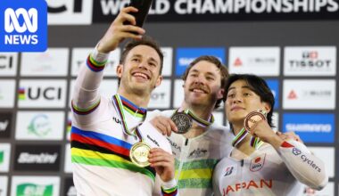 Leigh Hoffman wins second silver at UCI Track World Championships, Harrie Lavreysen wins 23rd world title
