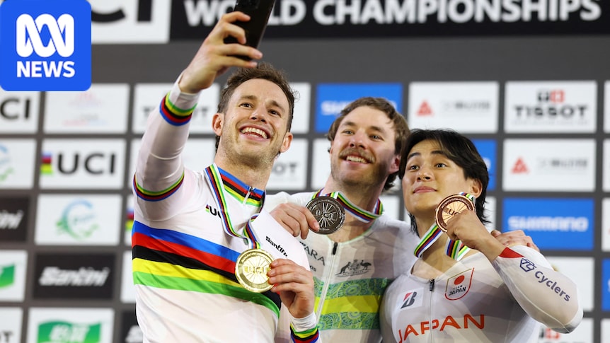 Leigh Hoffman wins second silver at UCI Track World Championships, Harrie Lavreysen wins 23rd world title
