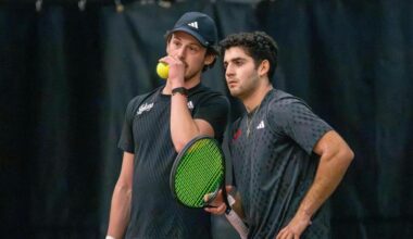 Indiana men’s tennis earned two quarterfinal appearances at ITA Ohio Valley Regionals