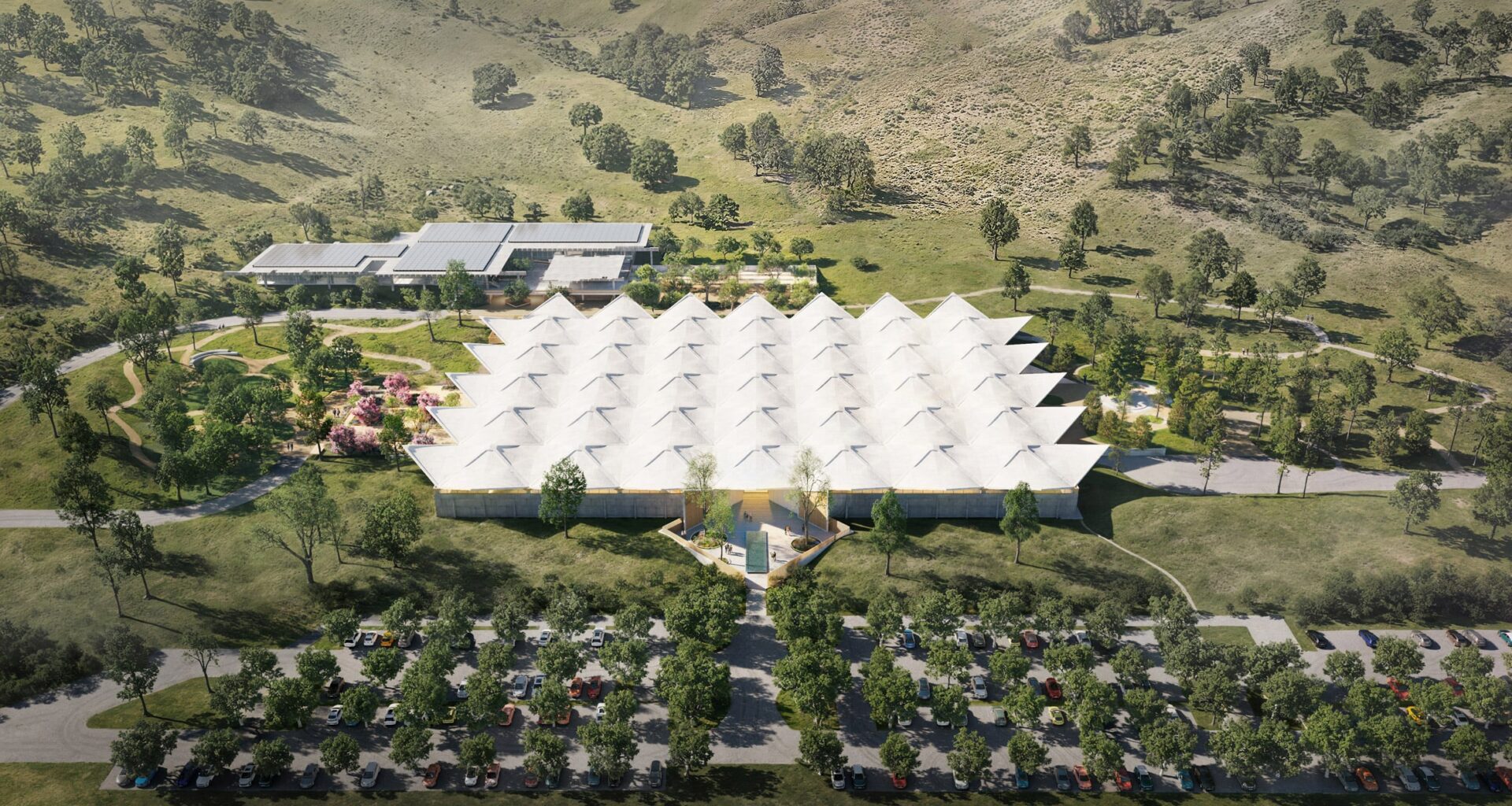 Eames Institute releases updated renders of California musuem