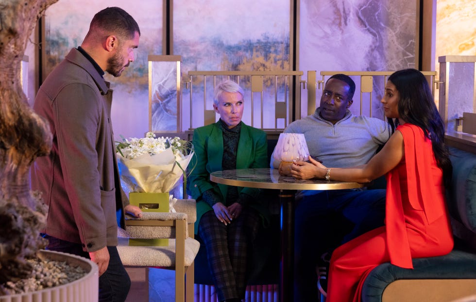 Adam Barlow, Debbie Webster, Ronnie Bailey, Alya Nazir, Coronation Street adam barlow, debbie webster, ronnie bailey, alya nazir, coronation street