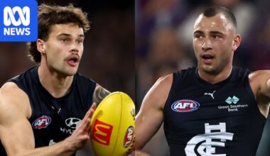 Two Carlton AFL players hospitalised in Melbourne