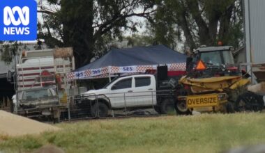 Man dies after being crushed by ramp at Waggarandall farm