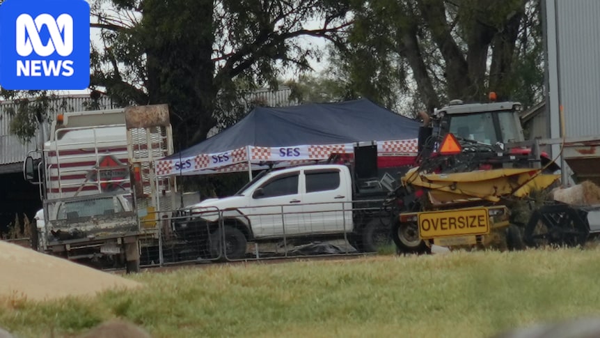 Man dies after being crushed by ramp at Waggarandall farm