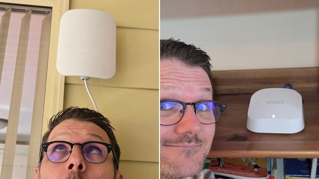 When you add more eero devices to the network, the connection gets stronger.