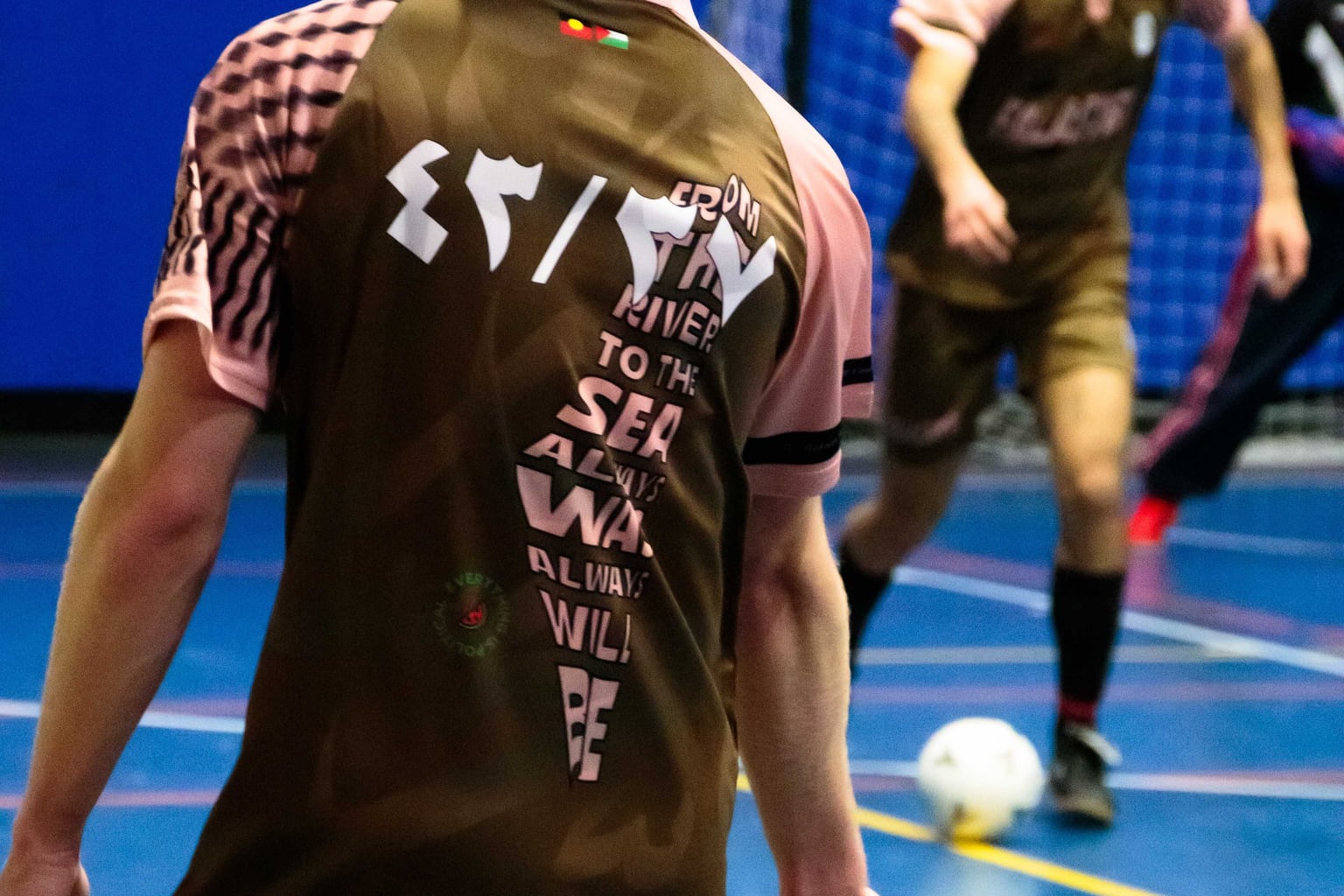 Football Tasmania bans Palestinian futsal team’s ‘river to the sea’ kit