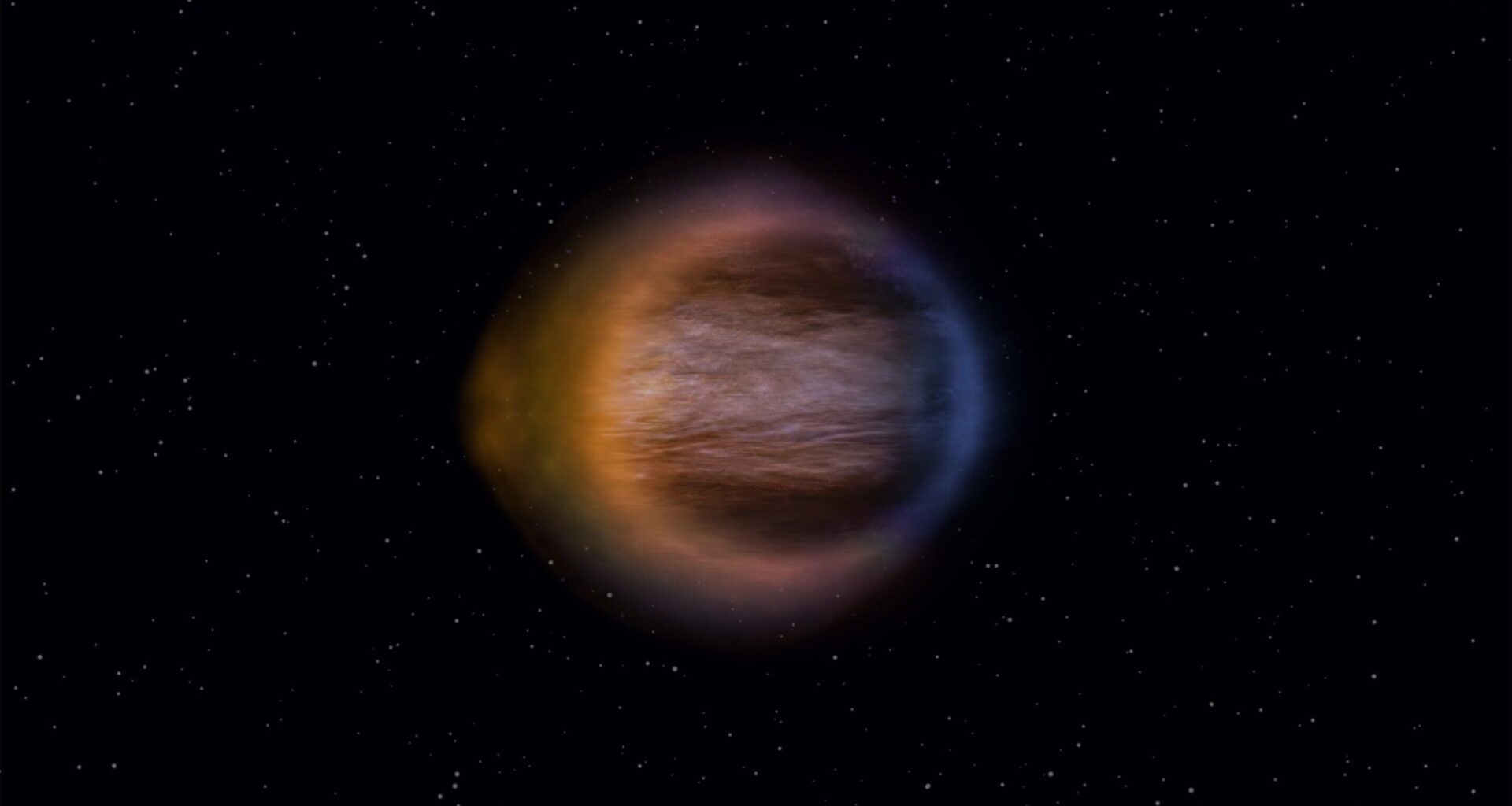 JWST finds hidden structure in a hot exoplanet's atmosphere 1,300 light-years away