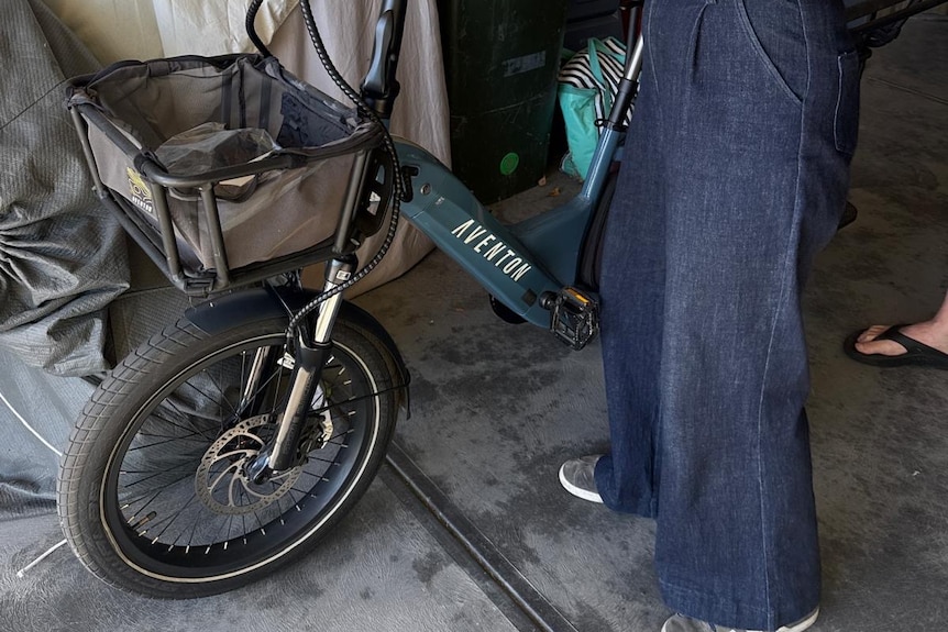 An e-bike stolen from a home at Mile End.