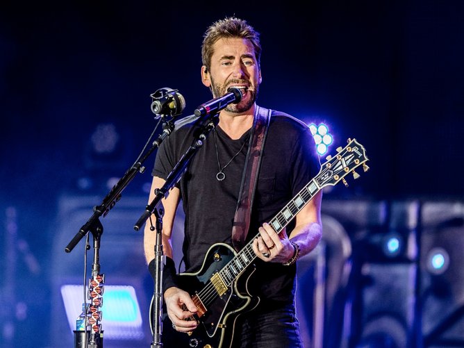 Nickelback is led by frontman Chad Kroeger.