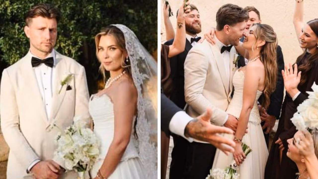Jai Arrow and Berina Colakovic celebrate ‘perfect’ wedding in Sicily