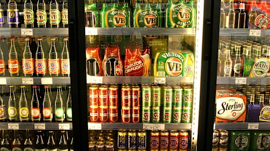 Alcohol consumption is falling among all cohorts.