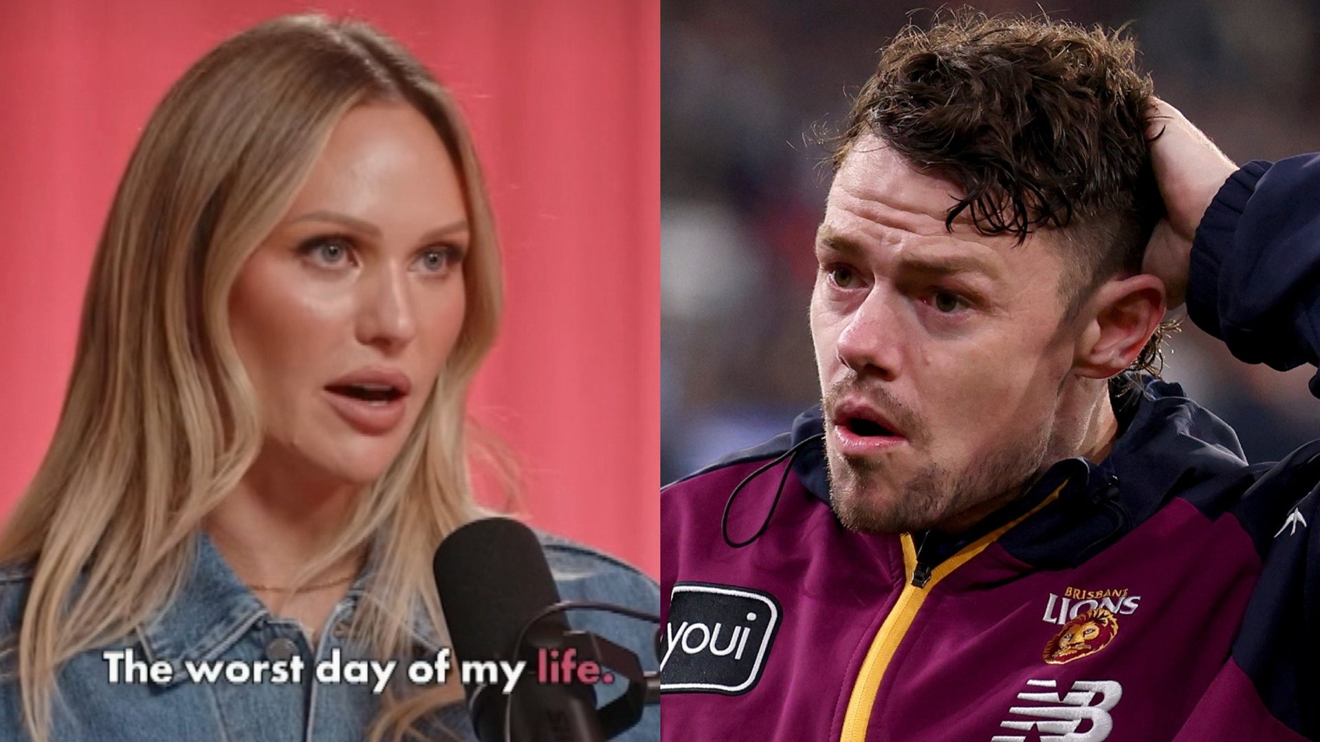 ‘Worst day of my life’: Lachie Neale’s ex-wife drops cheating bombshell on podcast