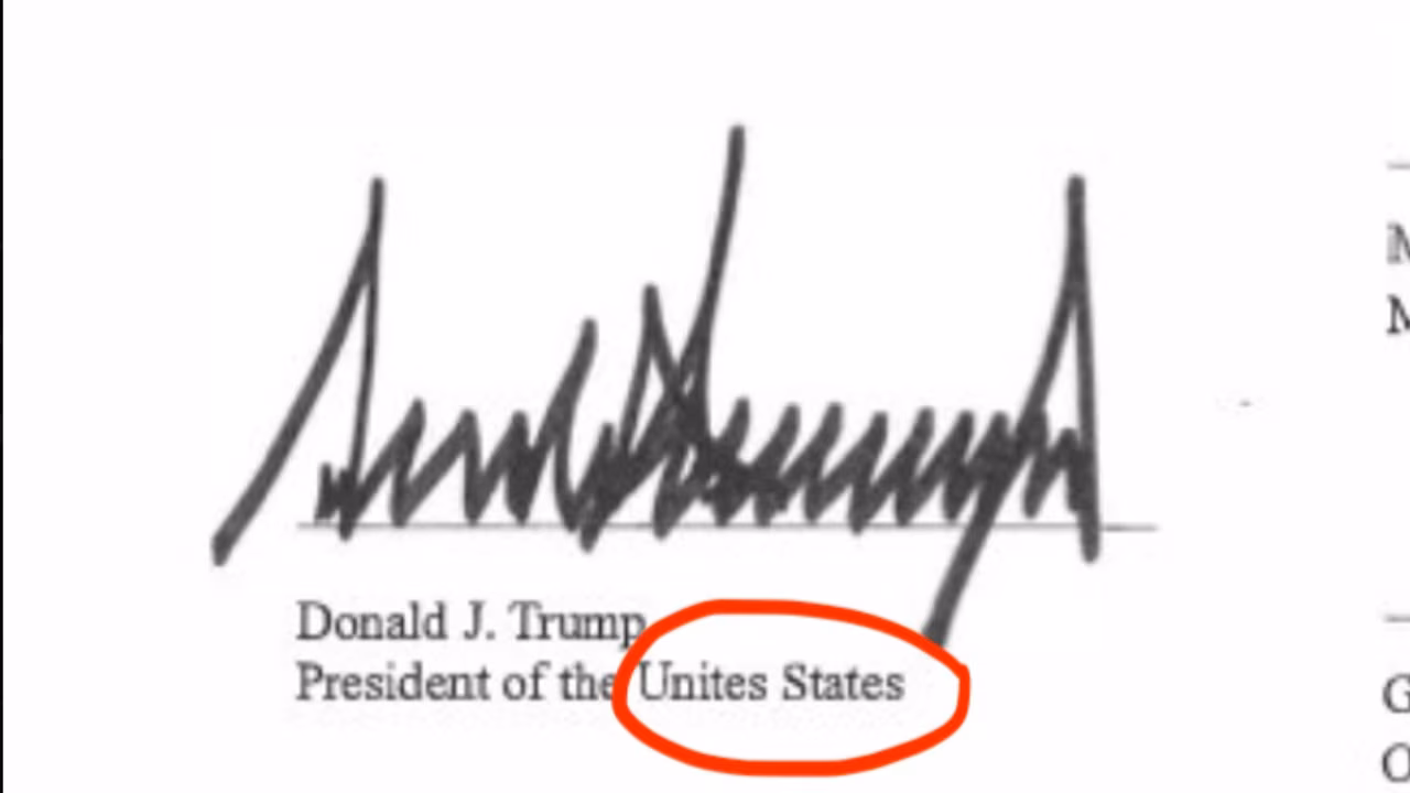 The White House shared the accord on artificial intelligence, or super intelligence. Picture: Supplied
