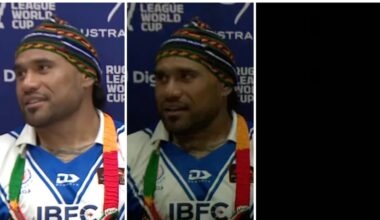 Rugby League World Cup 2026: Samoa vs Papua New Guina, lights go in press conference, hilarious moment, Junior Paulo