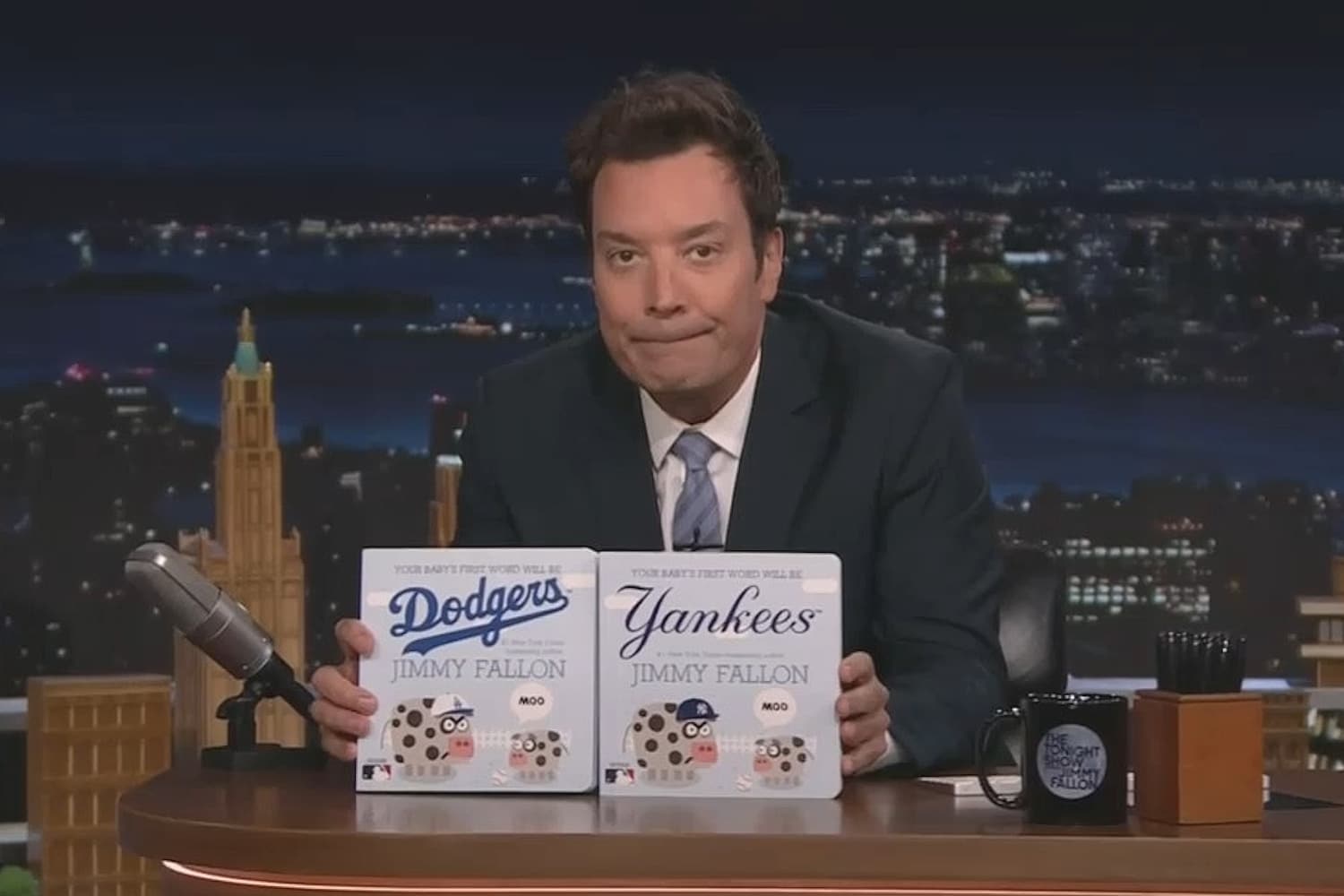 Jimmy Fallon Teams With MLB for Yankees, Dodgers Children’s Books