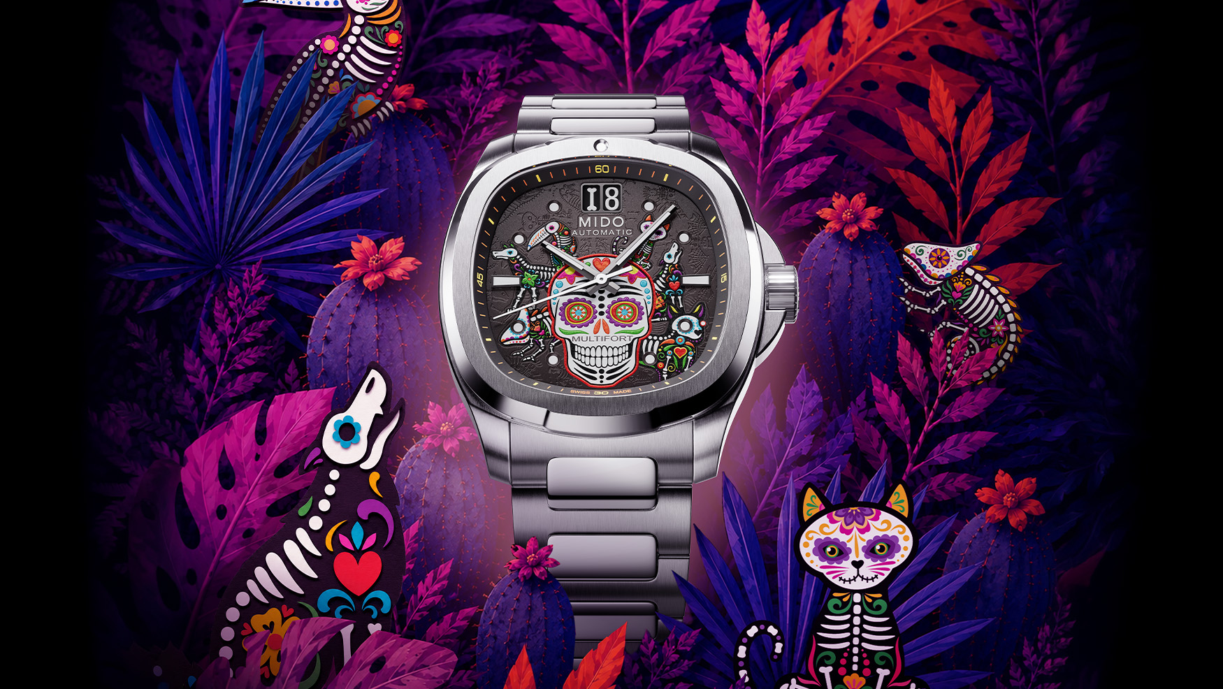 Mido Multifort TV Big Date Alebrijes