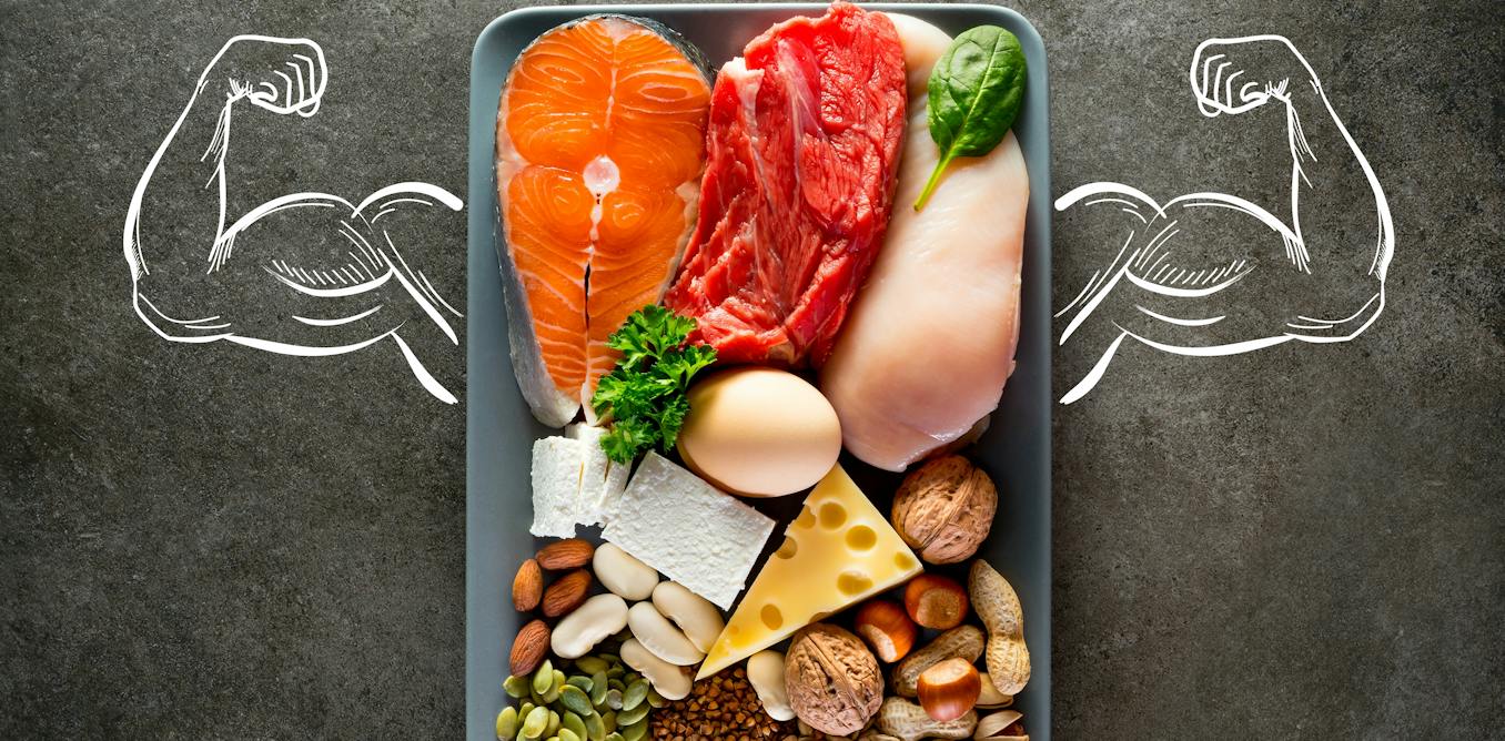 Protein can help build and preserve muscle, but eating more has its limits